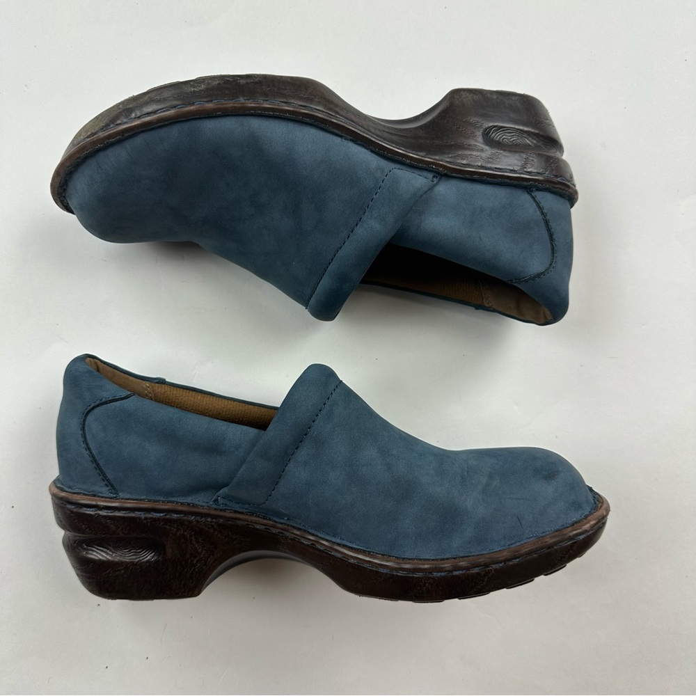 Boc Blue Peggy Clogs Shoes Size 9 - Picture 7 of 9